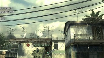 Modern Warfare 3 ~ ACROSS MAP THROWING KNIFE IN SEARCH & DESTROY