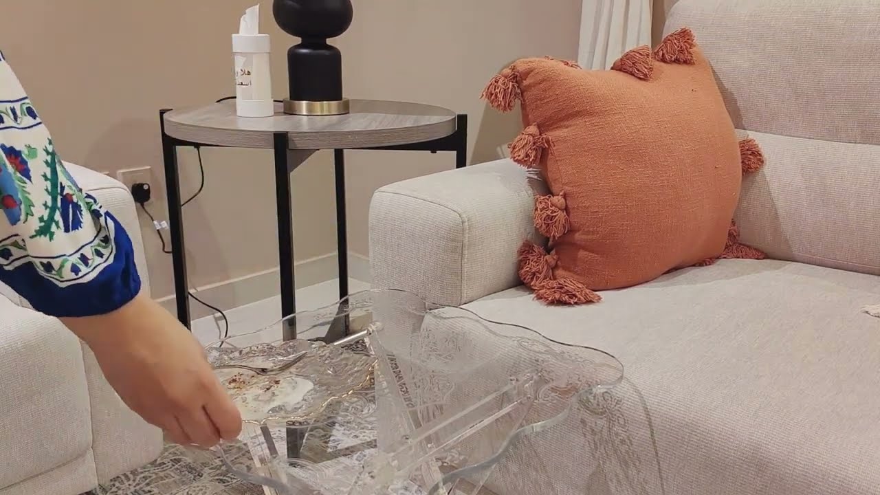 روتين تنظيف بعد العزايم