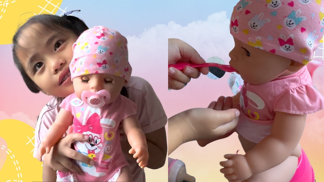 Unboxing and playing for the first time with my Baby Born Magic Girl