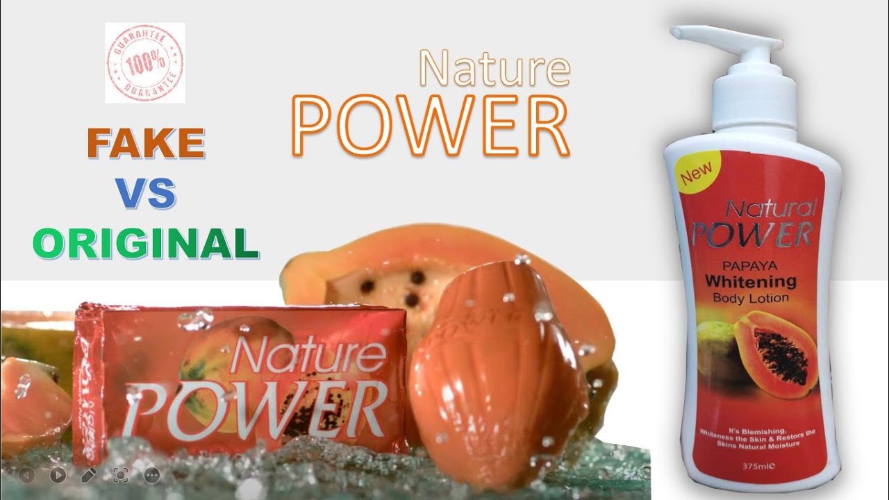 Nature POWER Papaya Body Lotion YouTube