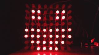 Write/Draw - 8x8 LED Matrix w/ Arduino