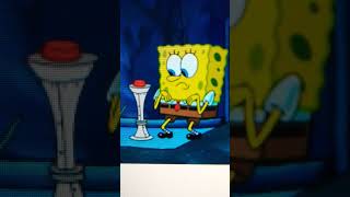 spongebob presses a button