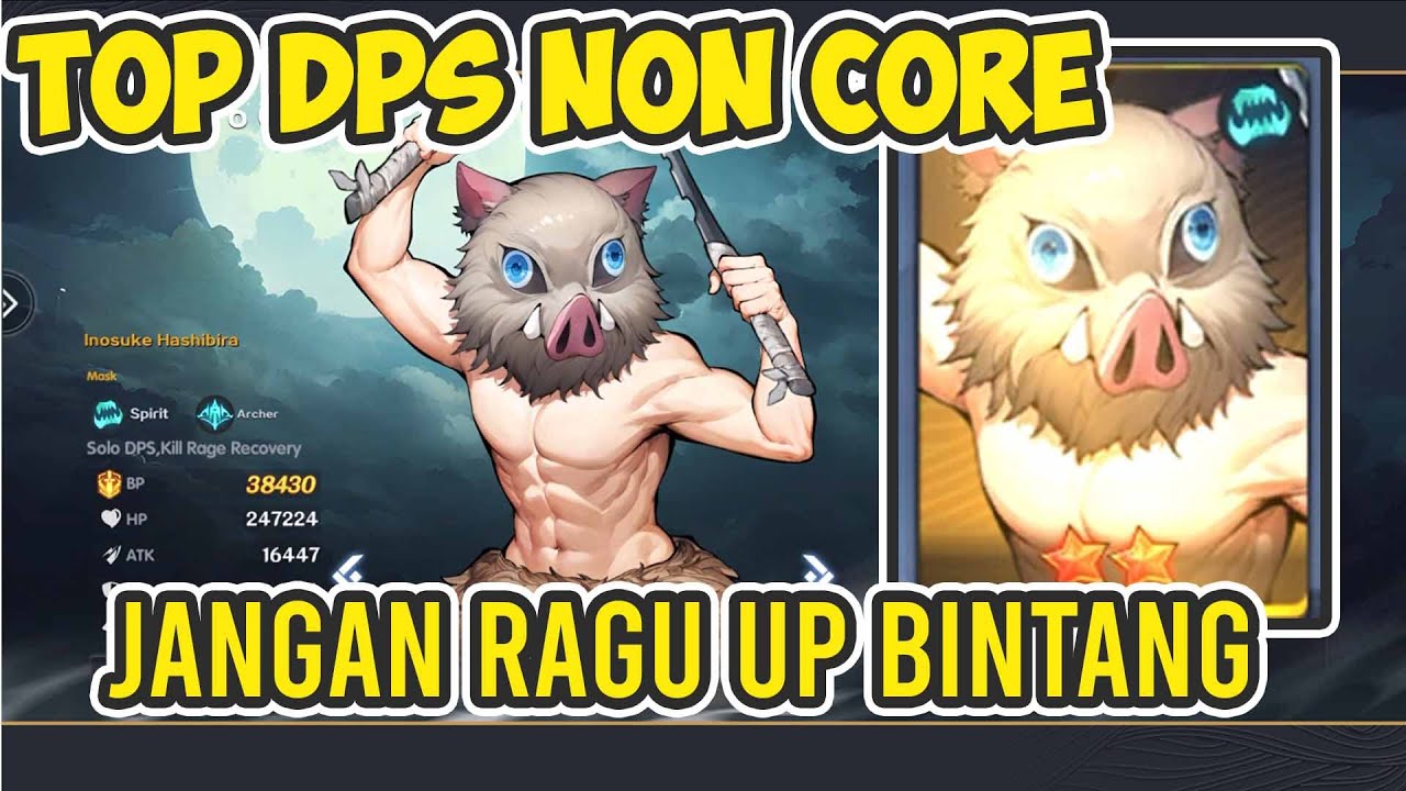 Inosuke Build INOSUKE WAJIB EASY DI BUILD DI DAY 1 | Fields Of War Soul Hunter - YouTube