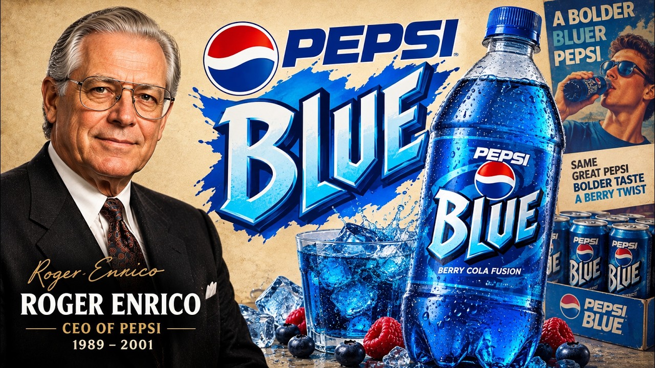 Pepsi Blue: Why Pepsi’s Bizarre Blue Soda Failed ?