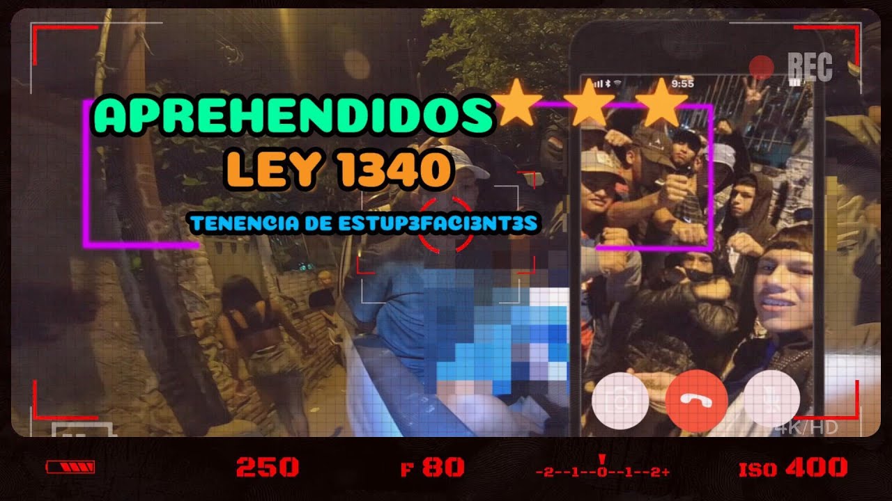 APREHENSIÓN POR T3N3NCIA DE 3STUP3FACI3NT3S