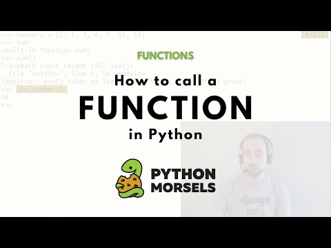 Image from How to call a function in Python