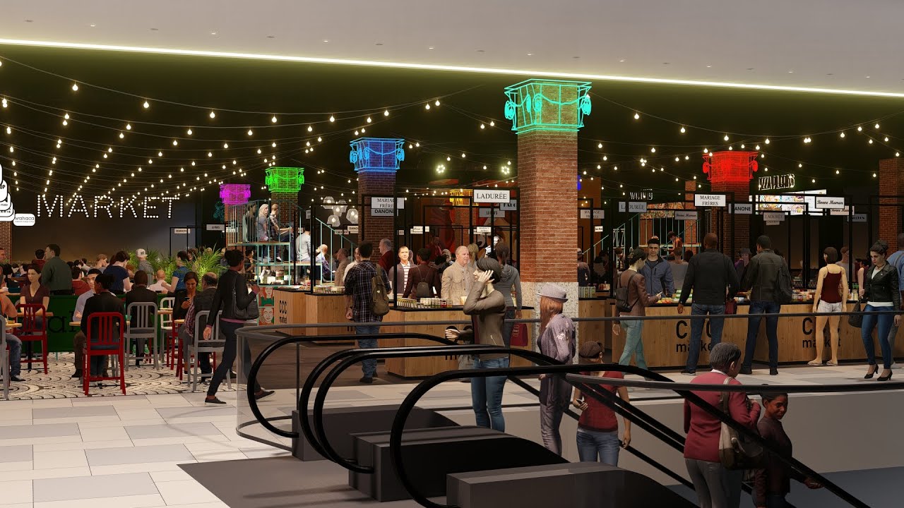3D VISUALIZATION FOR COLOMBO CITY CENTER CAFÉ AREA | CCC | Lumion 12