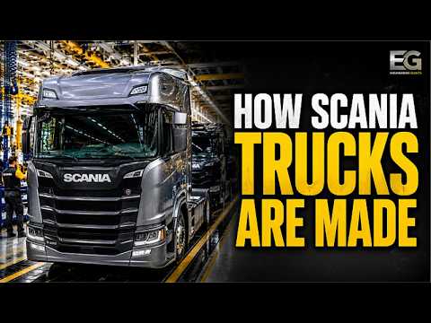 How Scania Trucks Are Made | Inside the World's Largest Truck Factory