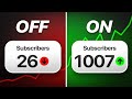 Turn These Settings ON To Get 1,000 Subscribers FASTER