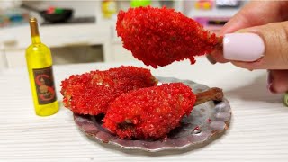 yummy miniature crispy cheesy hot Cheetos chicken recipe🍗 best fast food fried chicken, mini food