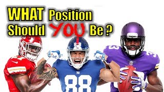 What Position Should You Play in Football 🏈? - Football Tip Fridays