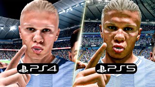 : EA FC 24 PS5 vs PS4 Comparison! (Gameplay, Graphics, Player Animation, and more!)