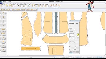 Gerber AccuMark tutorial-Defining Seam on Internal Cutouts