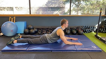 Scapular Protraction/Retraction (Sphinx Position)