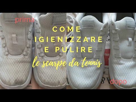 METODO NATURALE E FAVOLOSO PER PULIRE, IGIENIZZARE LE SCARPE