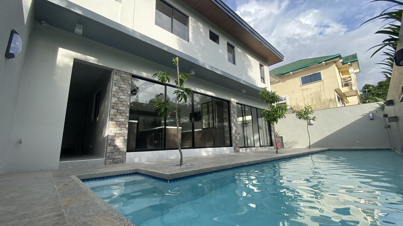 39.8M House and Lot with Swimming Pool in Commonwealth Quezon City