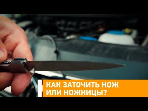 #Лайфхак: как заточить нож или ножницы? Минтранс.