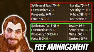 How to BUILD the PERFECT FIEF and EARN EASY GOLD - Mount and Blade Bannerlord War Sails