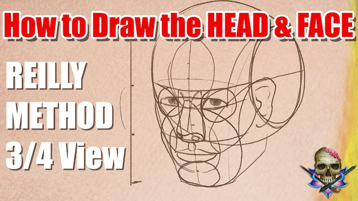 How to Draw the HEAD and FACE - REILLY METHOD  3/4 View - Art Tutorial - DayDayNews