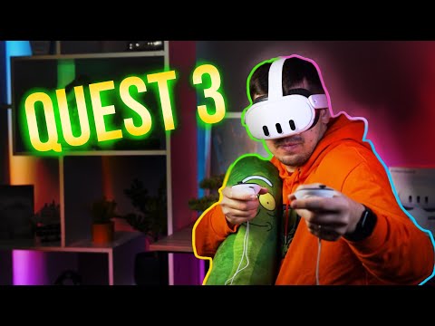 Видео: ВОТ НАШЕ БУДУЩЕЕ! Meta Quest 3 - первое впечатление