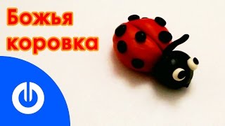 DIY. Животные из пластилина: божья коровка(T-toyz. DIY. Животные из пластилина: как слепить божью коровку. Даша показывает как слепить из пластилина поэтап..., 2016-12-04T08:20:37.000Z)