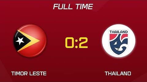 HIGHLIGHTS | THAILAND 2 - 0 TIMOR LESTE | ไทย vs ติมอร์เลสเต | AFF SUZUKI CUP 2020