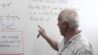 An Application of the Intermediate Value Theorem