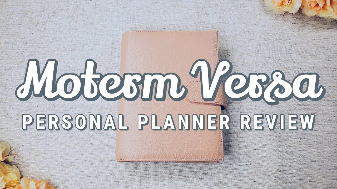 Moterm A5 Luxe, Litchi Taupe Planner Review, Ali Express Planner, Minimal  Planning