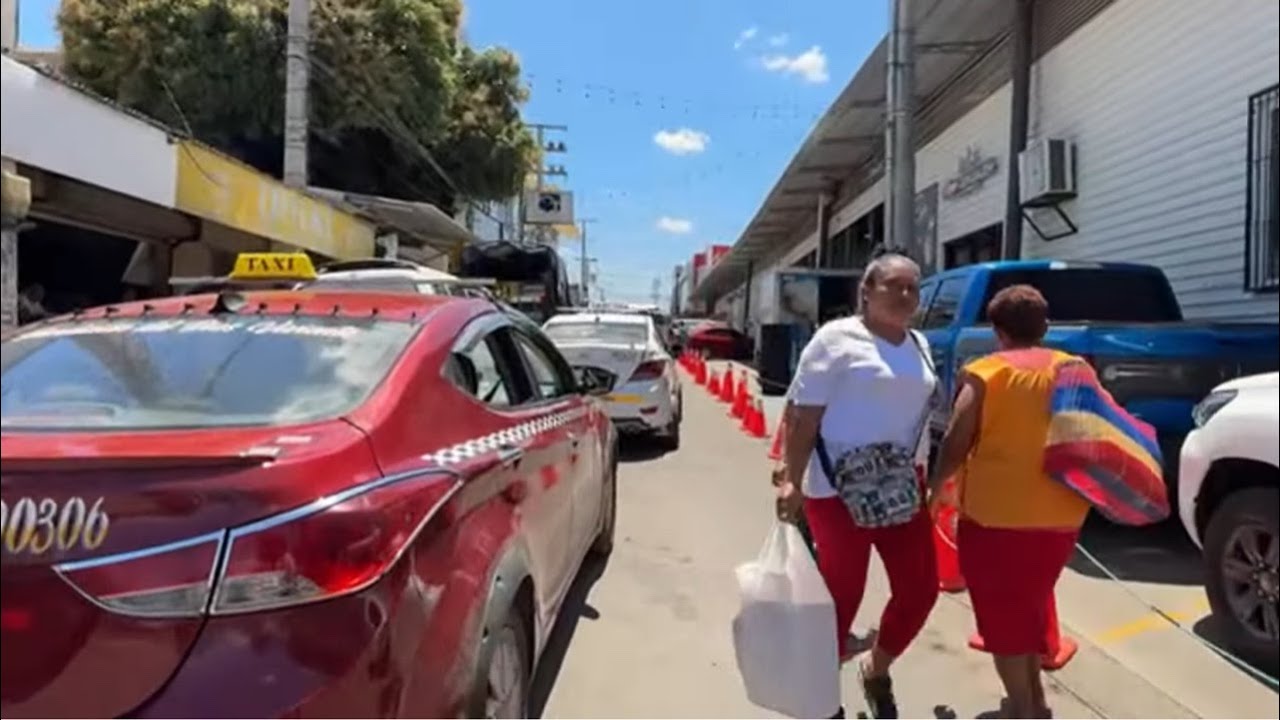 Recorriendo Calles De MANAGUA En Horas Pico - Nicaragua