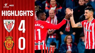 RESUMEN | Athletic Club 4-0 RCD Mallorca | LaLiga EA Sports 2023-24 MD23