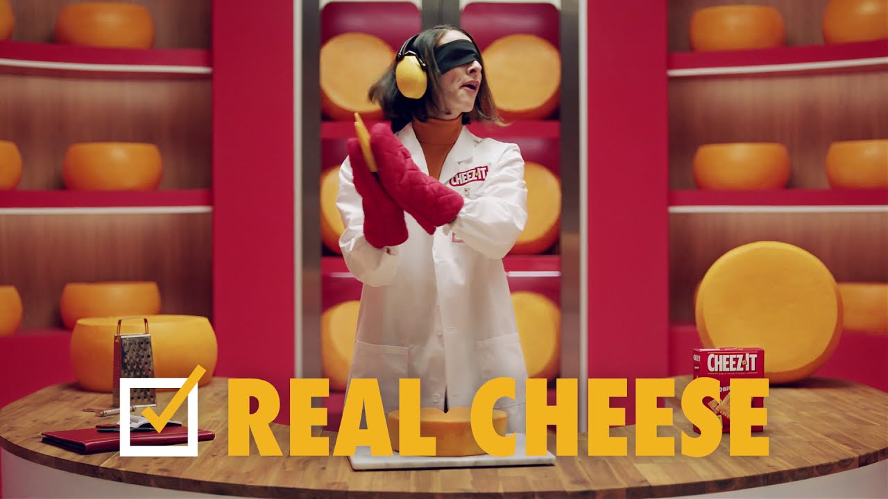 CHEEZ-IT® – Official Cheese and Crunch Experts Weigh In - How do the real cheese and perfect crunch of Cheez-It stand up to our connoisseurs? Find out now (Spoiler: the answer is a thumbs up on both. This is a commerci