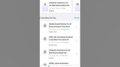 How to attempt Free ossc cgl Mock test on Testbook App? #shorts #ossccgl2024 #ossccgl