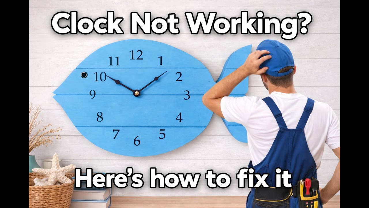 kikiの時計　くるみ　機械は故障してます。 Digital Clock Stopped Working? Easy Clock Repair - YouTube