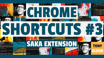 Chrome shortcuts #3 ▫ Switch between tabs with Saka Chrome extension