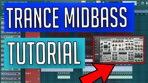 How to create tech trance style midbass