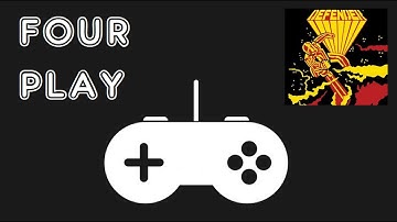 Four Play - Defender - 8-bit Console Comparison