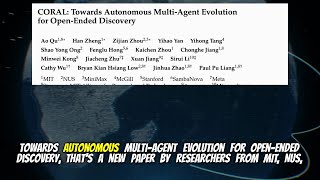 CORAL: Towards Autonomous Multi-Agent Evolution for Open-Ended Discovery (Apr 2026)