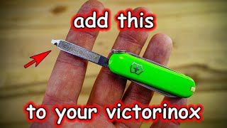 Add this to your Victorinox Classic SD SAK for more features