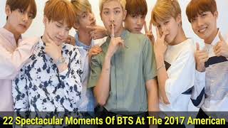 News Kpop - 22 Spectacular Moments Of Bts At The 2017 American Awards