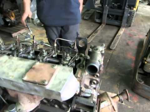 Perkins Engine starts - YouTube