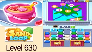 🏖️ Sand loop super hard level 630 solution and walkthrough for gameplay 