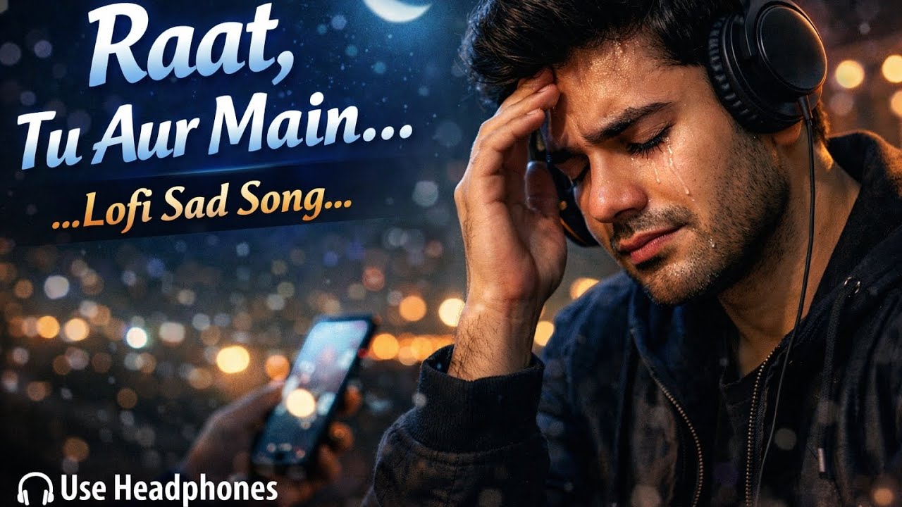 Raat Thodi Chup Hai 🌙 | Sad Lofi Song | Use Headphones 🎧