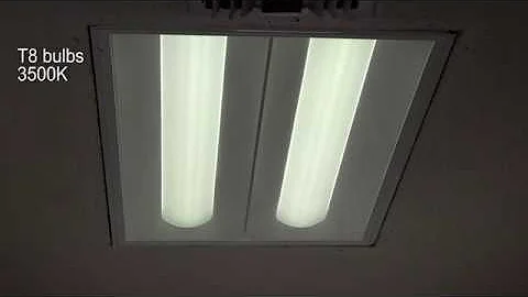 How to replace old kitchen light troffers with modern ceiling lights