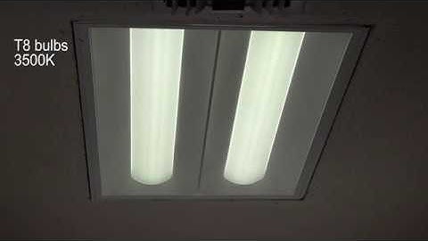 How to replace old kitchen light troffers with modern ceiling lights