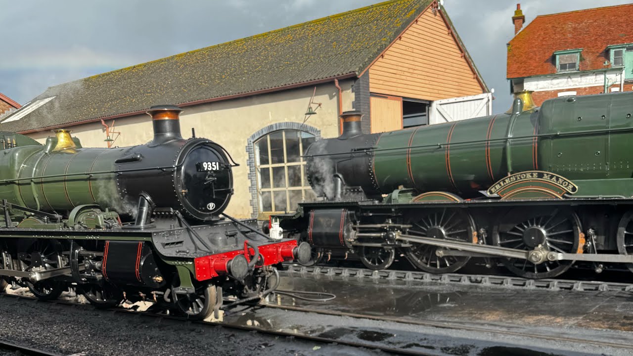 West Somerset Railway Tuesday 8th October 2024 in 4K