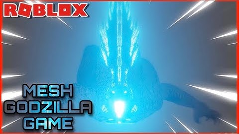 Godzilla 2021 Hollow Earth Breath Teaser (with added sound) || Mesh Godzilla Game Roblox