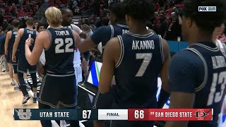 SDSU VS UTAH STATE 2024 REG SEASON FULL* CONDENSED GAME