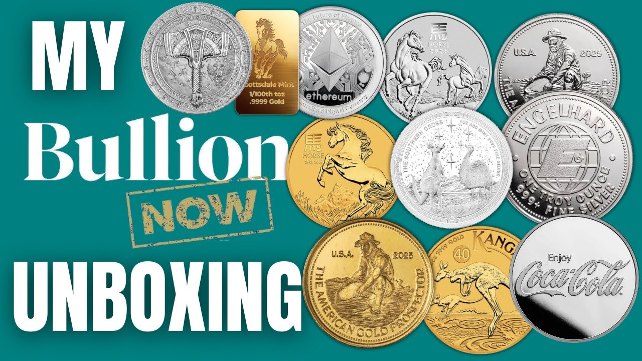 Распаковка MEGA BU: золотая лошадь, кенгуру Энгельхард, серебряный эфириум, кока-кола, молот Тора...