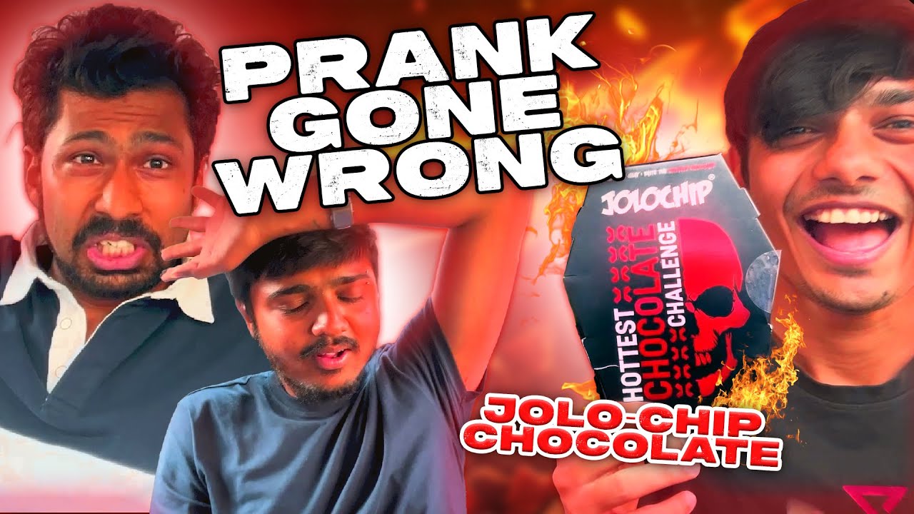 JOLO-CHIP PRANK GONE WRONG 😱 | Hottest Chocolate 🌶️| JDelicious
