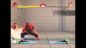Evil Ryu Axe Kick loops.